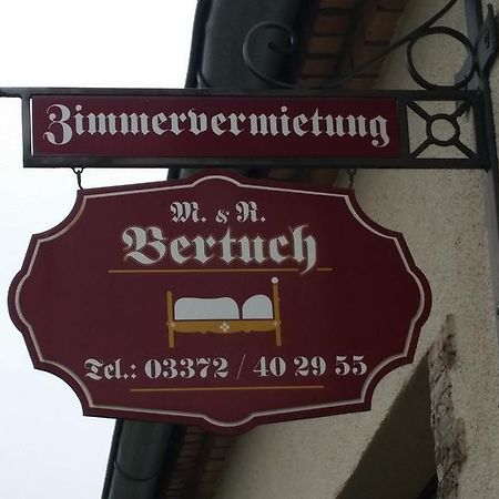 Zimmervermietung M&R Bertuch Йютербог Экстерьер фото