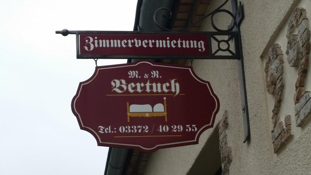 Zimmervermietung M&R Bertuch Йютербог Экстерьер фото